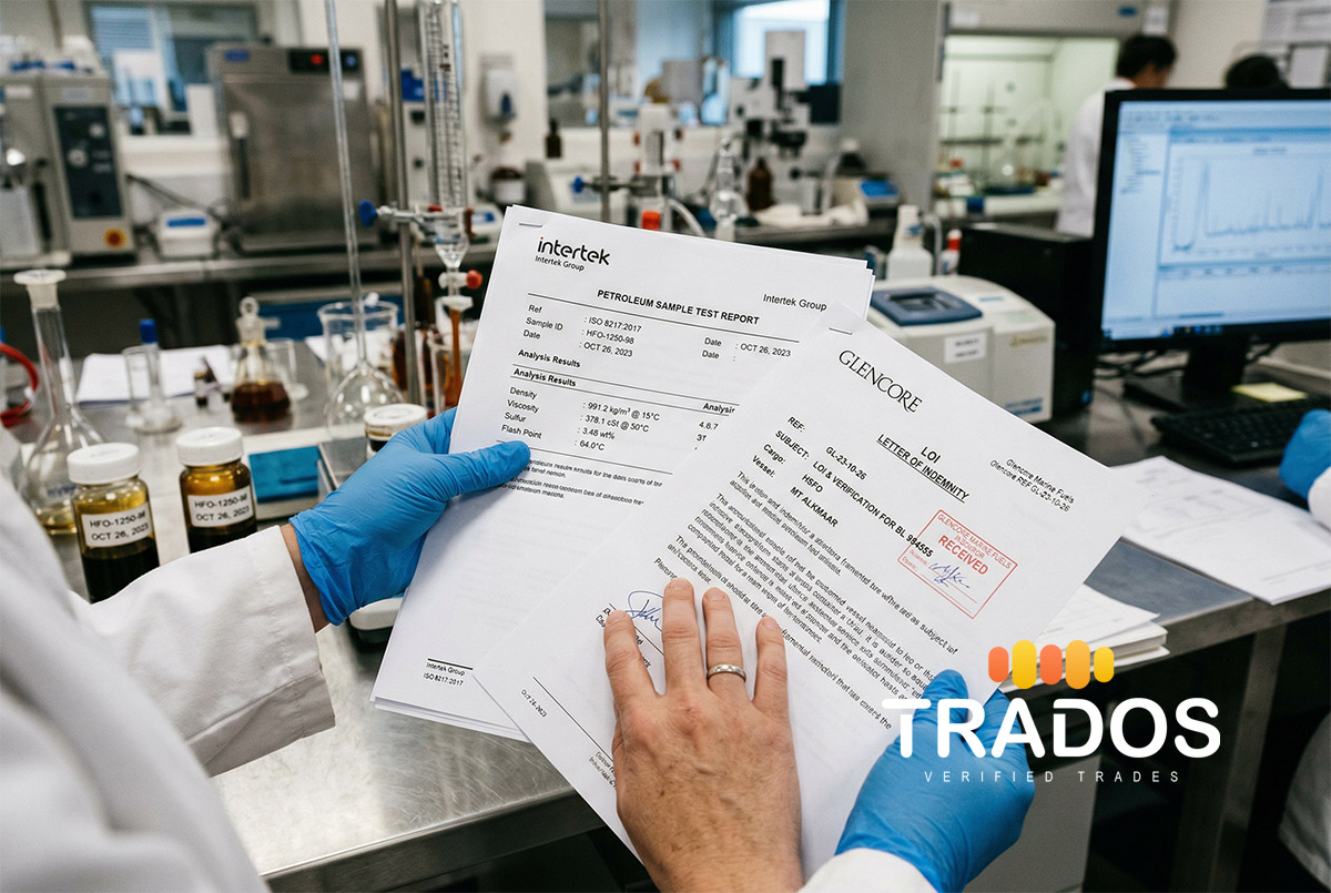 Loi Verification For Oil Trading Petroleum