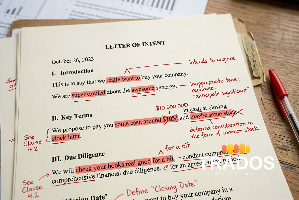 The Loi Terms That Scream Amateur